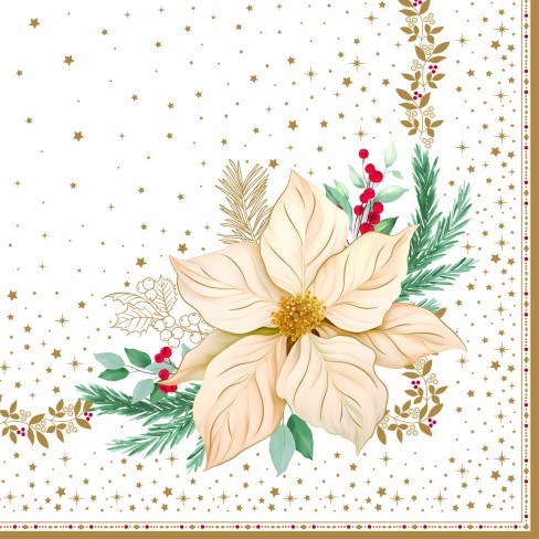 Салфетки 20бр White Elegance